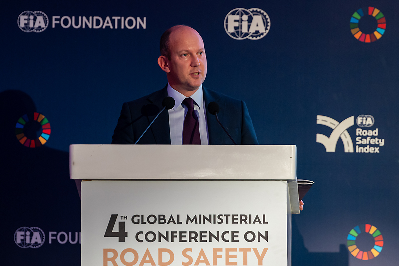 Deputy Director of the FIA Foundation, Avi Silverman, called for more efforts to accelerate action on financing and commitment to road safety.