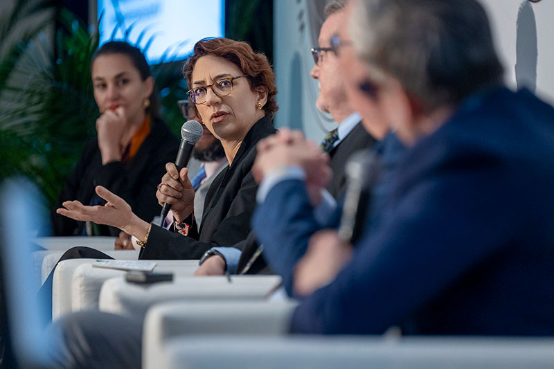 Polly Trottenberg, former U.S. Deputy Secretary of Transportation, emphasizes the impact of Safe Streets and Roads for All (SS4A) grants in reducing fatalities.