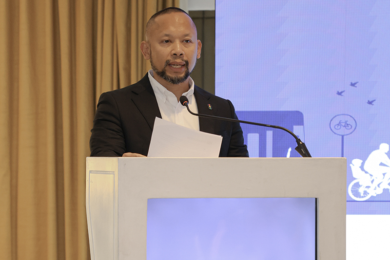 Child and Youth Director Atsani Ariobowo spoke during the launch in Amman, Jordan.