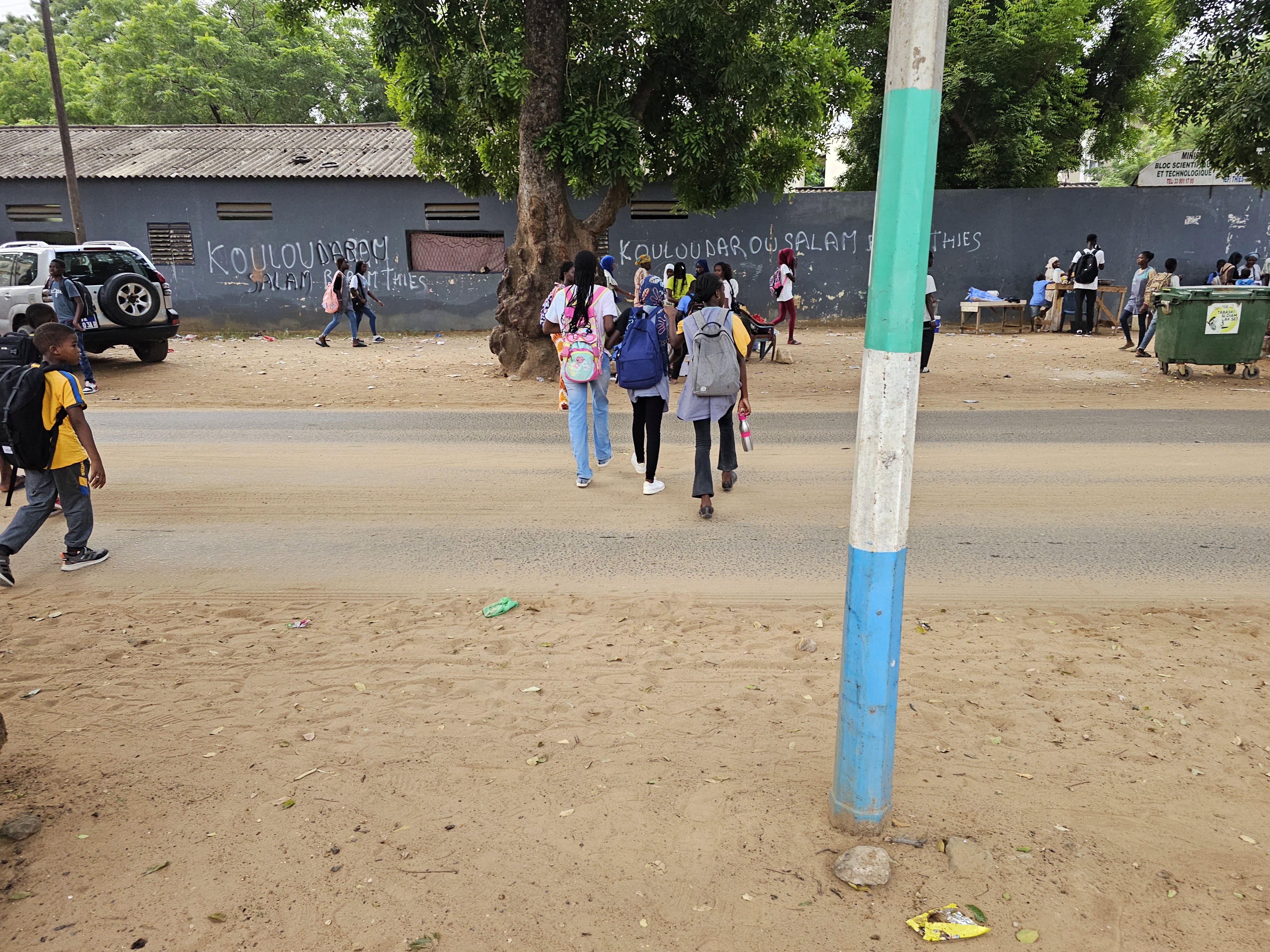 Mamadou Diaw School, Thiès, Senegal – before the upgrades.